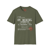 ST MIHEL OFFENSIVE WWI | U.S. Marines | AEF Sector Series Softstyle T-Shirt | (White)
