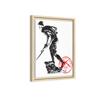 Iron Mike-Belleau Wood Monument |Matte Canvas | Framed