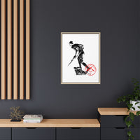 Iron Mike-Belleau Wood Monument |Matte Canvas | Framed