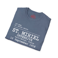 ST MIHEL OFFENSIVE WWI | U.S. Marines | AEF Sector Series Softstyle T-Shirt | (White)