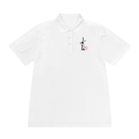 IRON MIKE MCRD - Parris Island Windmill Sketch Polo Shirt — Minimal Dutch Heritage Men’s Sport Polo