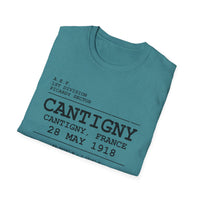 CANTIGNY WWI | 1st Infantry Division | AEF Sector Series Softstyle T-Shirt