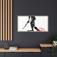 Iron Mike-Belleau Wood Monument |Matte Canvas | Framed