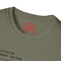 BLANC MONT RIDGE WWI | U.S. Marines | AEF Sector Series | Softstyle T-Shirt