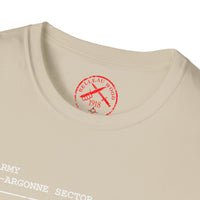 MEUSE ARGONNE OFFENSIVE | WWI | U.S. Marines | AEF Sector Series Softstyle T-Shirt (White )
