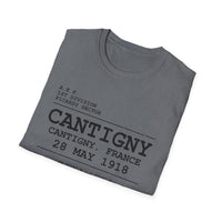 CANTIGNY WWI | 1st Infantry Division | AEF Sector Series Softstyle T-Shirt