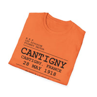 CANTIGNY WWI | 1st Infantry Division | AEF Sector Series Softstyle T-Shirt