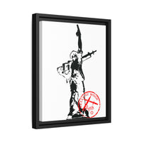 Iron Mike- MCRD Parris Island- Matte Canvas Framed