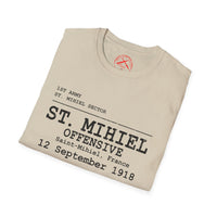 ST MIHEL OFFENSIVE WWI | U.S. Marines | AEF Sector Series Softstyle T-Shirt |