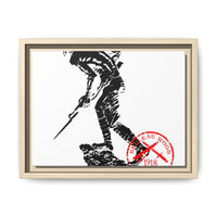 Iron Mike-Belleau Wood Monument |Matte Canvas | Framed
