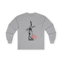 IRON MIKE MCRD PI (Black Ink) | WWI AEF ICONS SERIES | BELLEAU WOOD 1918™ | Long Sleeve T Shirt
