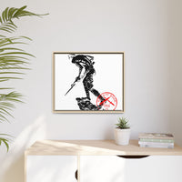 Iron Mike-Belleau Wood Monument |Matte Canvas | Framed