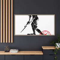 Iron Mike-Belleau Wood Monument |Matte Canvas | Framed
