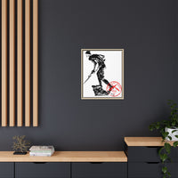 Iron Mike-Belleau Wood Monument |Matte Canvas | Framed