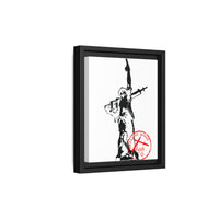 Iron Mike- MCRD Parris Island- Matte Canvas Framed