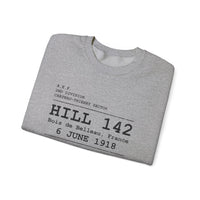 Hill 142 – Belleau Wood Sector | 6 June 1918 |  Crewneck Sweatshirt — Vintage WWI