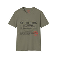 ST MIHEL OFFENSIVE WWI | U.S. Marines | AEF Sector Series Softstyle T-Shirt |
