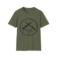 T-Shirt — Belleau Wood 1918 Emblem Tee (Crossed Bayonet & Knife)