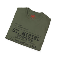 ST MIHEL OFFENSIVE WWI | U.S. Marines | AEF Sector Series Softstyle T-Shirt |