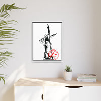 Iron Mike- MCRD Parris Island- Matte Canvas Framed