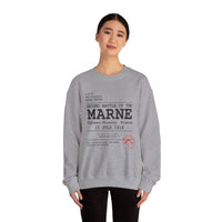 Marne |  Crewneck Sweatshirt — Vintage WWI Military Tribute