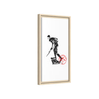 Iron Mike-Belleau Wood Monument |Matte Canvas | Framed