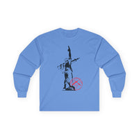 IRON MIKE MCRD PI (Black Ink) | WWI AEF ICONS SERIES | BELLEAU WOOD 1918™ | Long Sleeve T Shirt