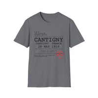 CANTIGNY WWI | 1st Infantry Division | AEF Sector Series Softstyle T-Shirt