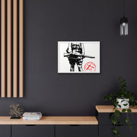 Belleau Wood 1918 Soldier Illustration Framed Poster | WWI Trench Art Print