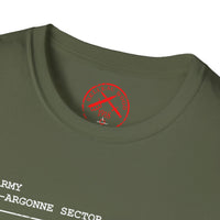 MEUSE ARGONNE OFFENSIVE | WWI | U.S. Marines | AEF Sector Series Softstyle T-Shirt (White )