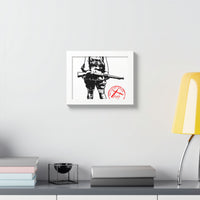 Belleau Wood 1918 Soldier Illustration Framed Poster | WWI Trench Art Print