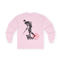 Copy of BELLEAU WOOD MARINE MONUMENT (Black Ink) | WWI AEF ICONS SERIES | BELLEAU WOOD 1918™ | Long Sleeve T Shirt