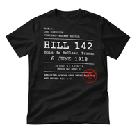 Hill 142 WWI | U.S. Marines | Château-Thierry 1918 | AEF Sector Series Softstyle T-Shirt | Bois de Belleau 6 June 1918