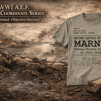 2ND BATTLE OF THE MARNE WWI | 3rd Infantry Division | Château-Thierry 1918 | AEF Sector Series Softstyle T-Shirt | ROCK OF THE MARNE